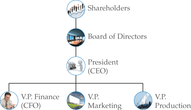Organizational Structure of a Corporation